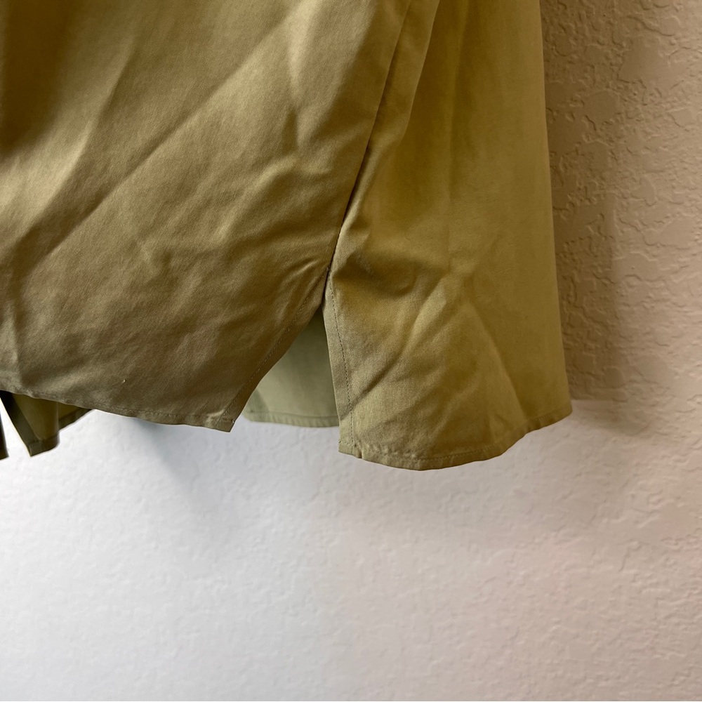 Real Clothes Saks Fifth Ave Silk Blouse Short Sleeve Large Vintage 90s - Picture 7 of 9